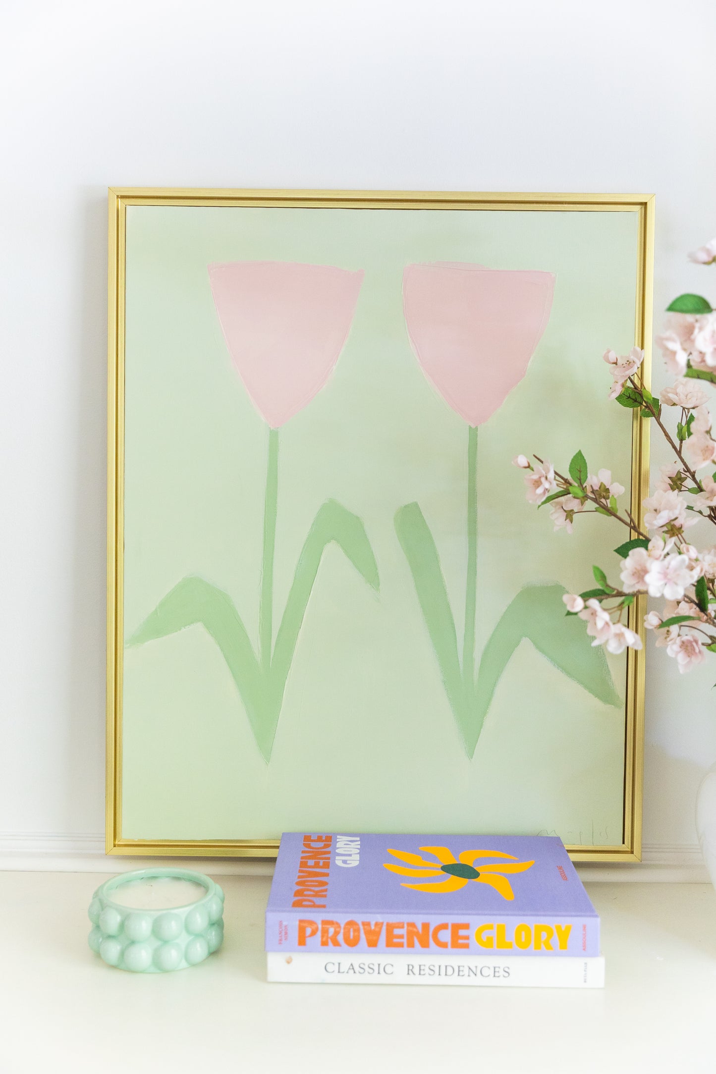 Green Floral II